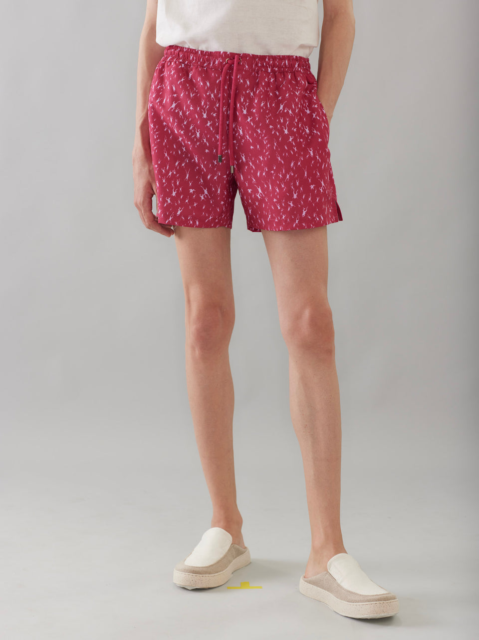 Short de Banho Rosa